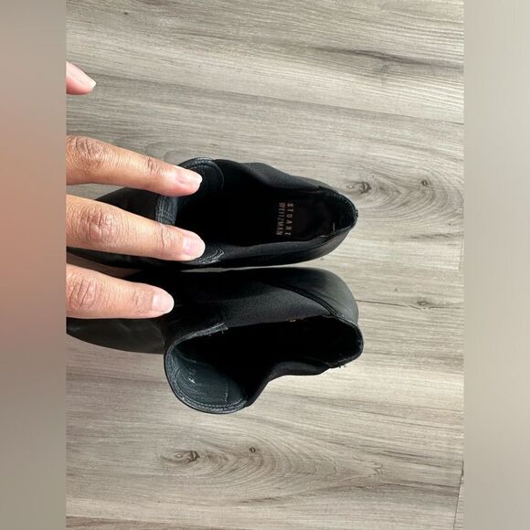Stuart Weitzman Black Ankle Boots - Picture 4 of 6